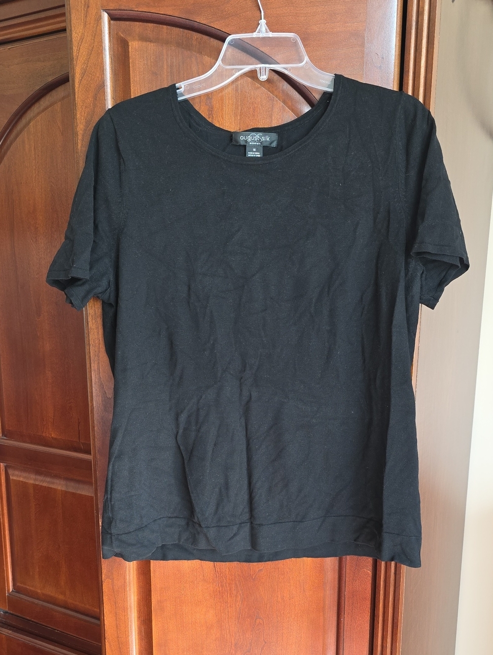 august silk Crew Neck Short Sleeve Tee 1x